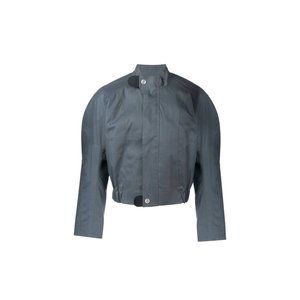 Mackintosh 0004 Iron Grey Bonded Cotton Moto Jacket